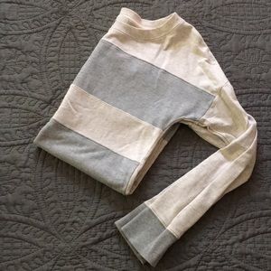 Loft striped sweatshirt